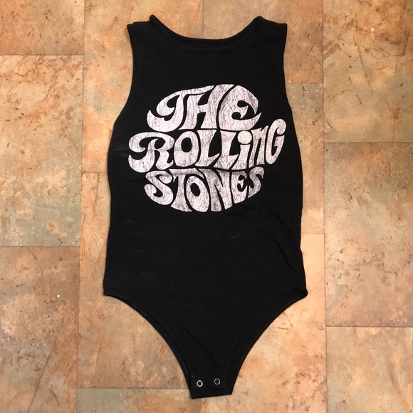American Eagle Outfitters Tops - AEO The Rolling Stones Bodysuit